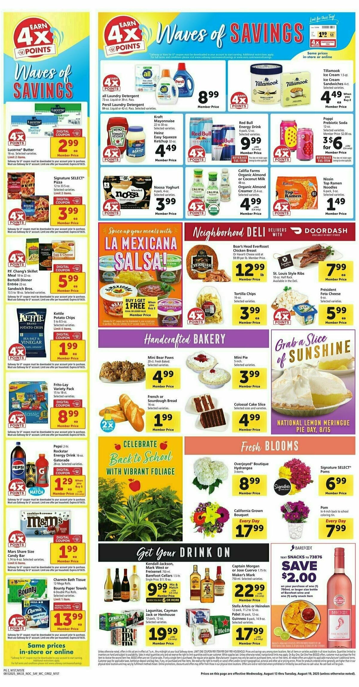 Safeway Weekly Ad from August 13