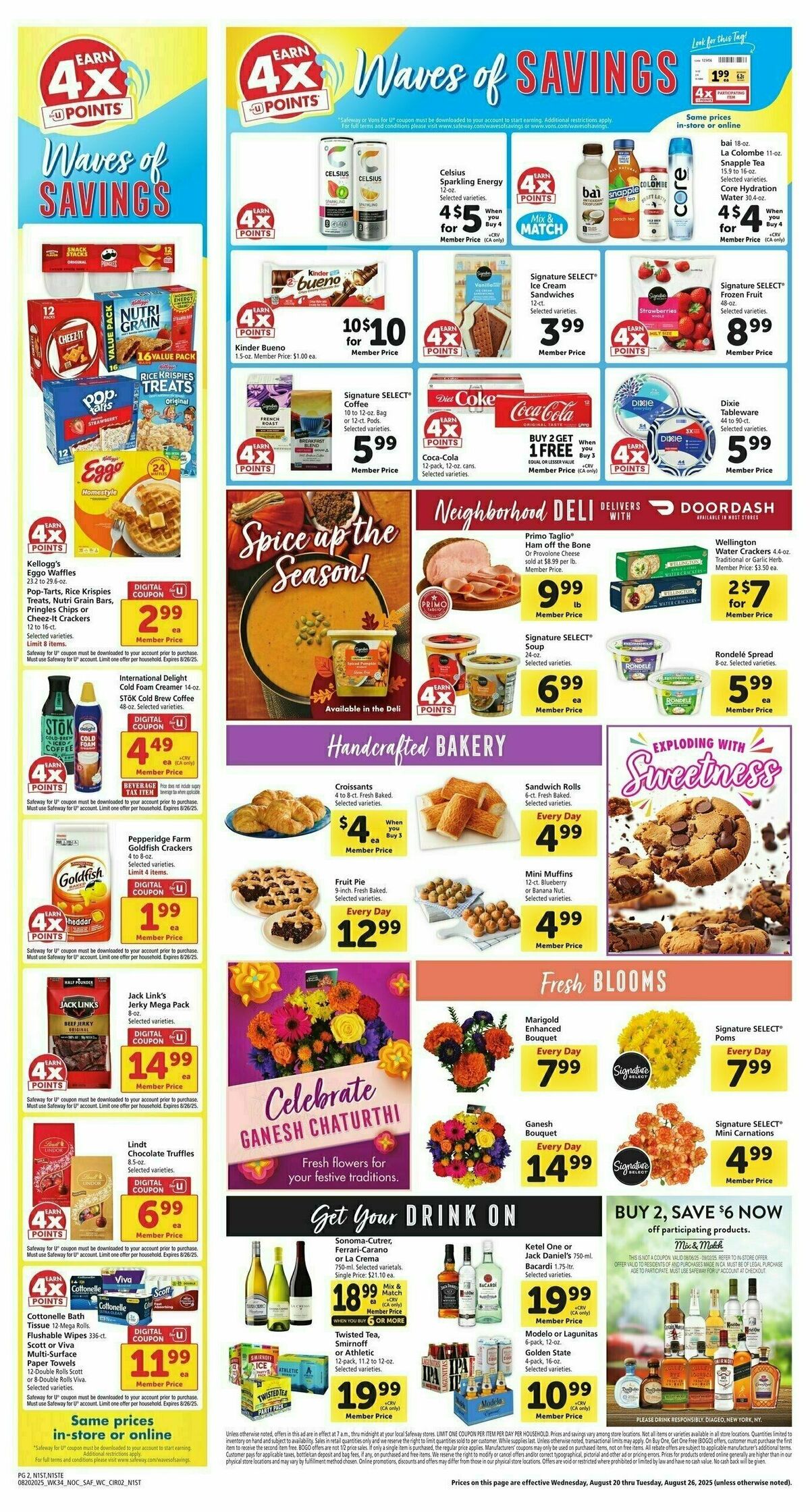 Safeway Weekly Ad from August 20