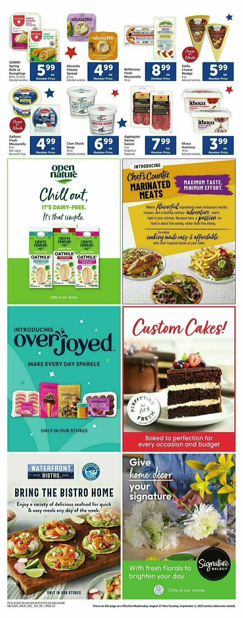 Safeway Weekly Ad from August 27