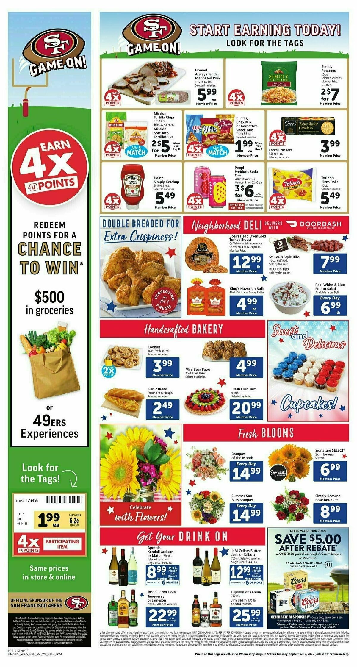 Safeway Weekly Ad from August 27