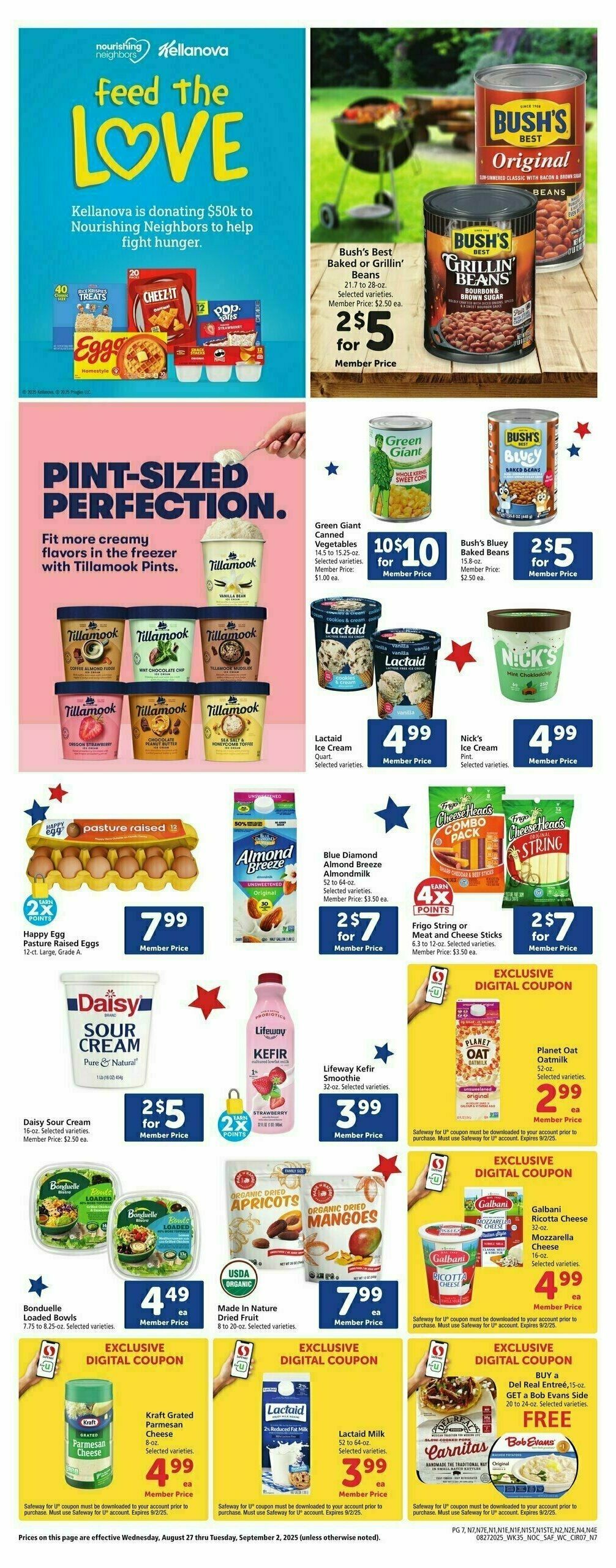 Safeway Weekly Ad from August 27