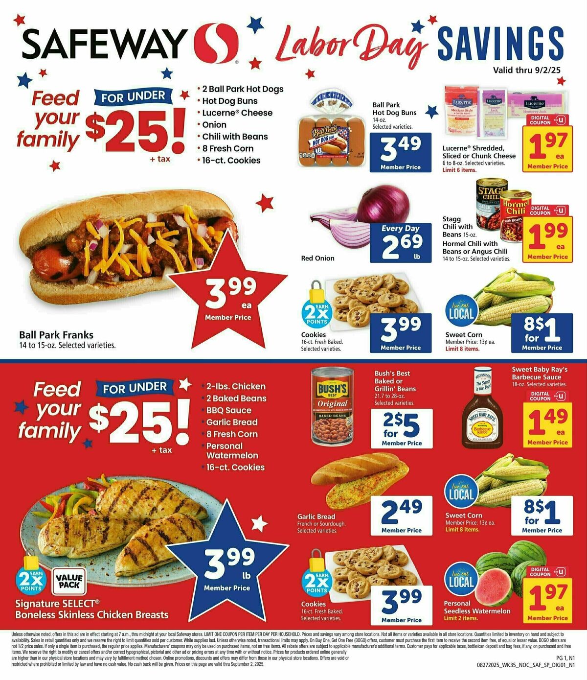 Safeway Specialty Publication Weekly Ad from August 27