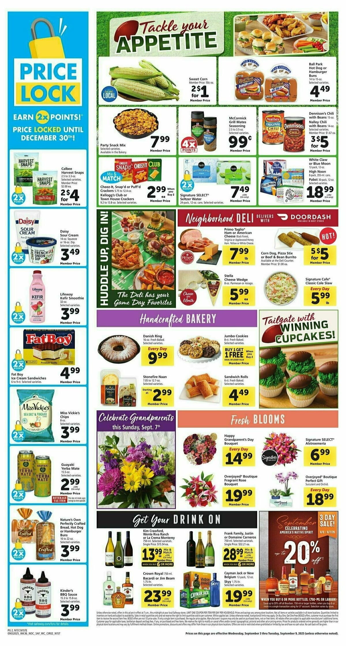 Safeway Weekly Ad from September 3