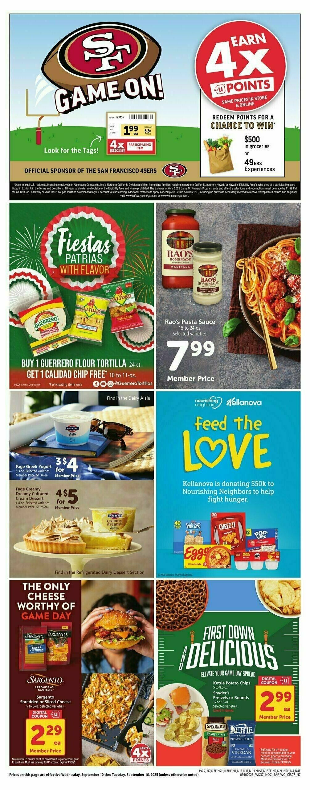 Safeway Weekly Ad from September 10