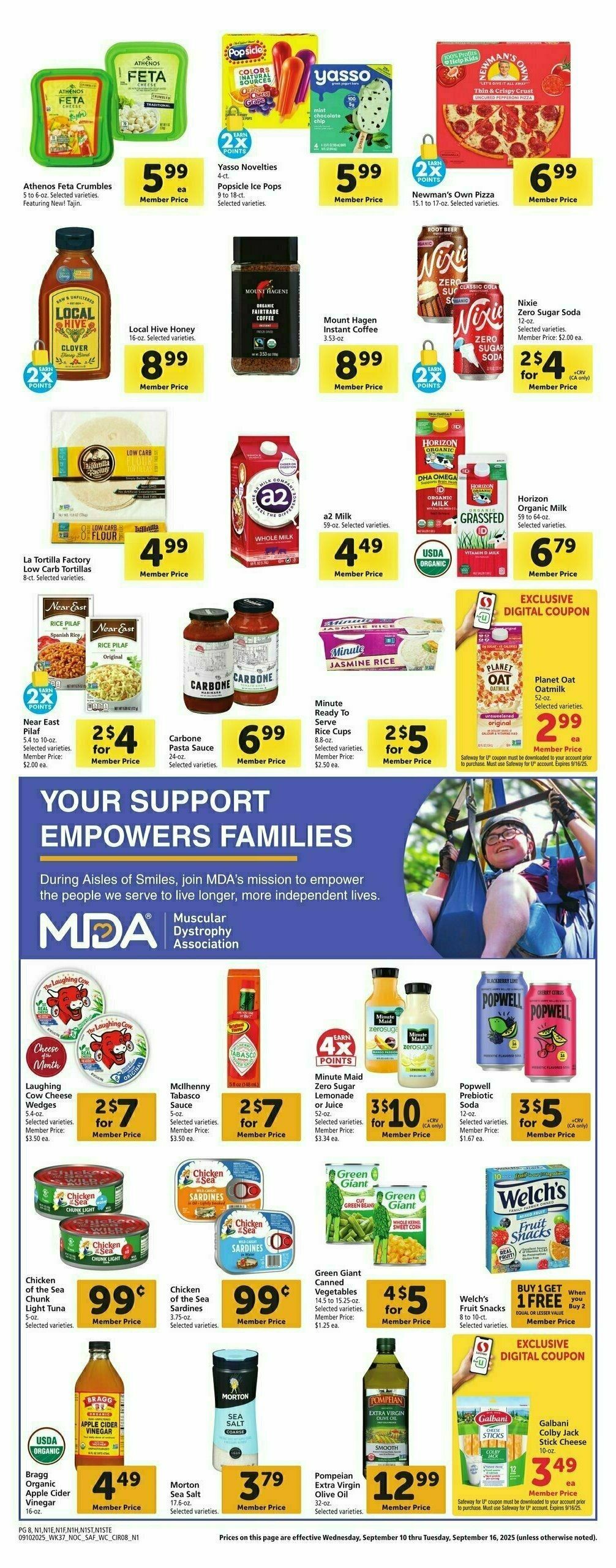 Safeway Weekly Ad from September 10