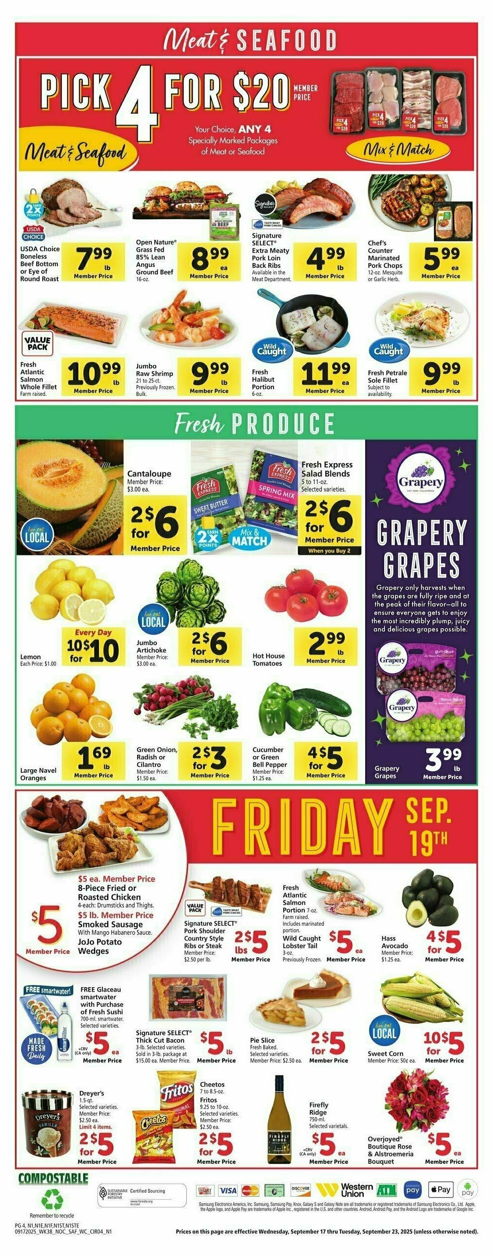 Safeway Weekly Ad from September 17