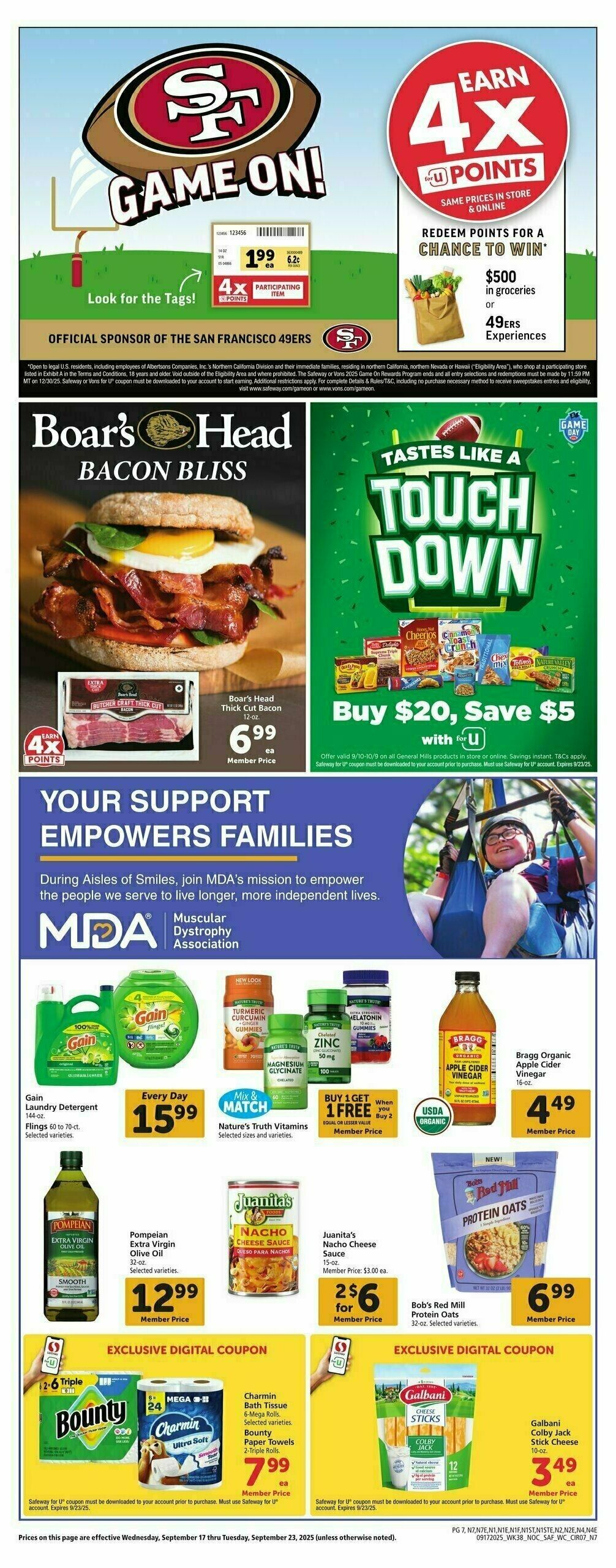 Safeway Weekly Ad from September 17