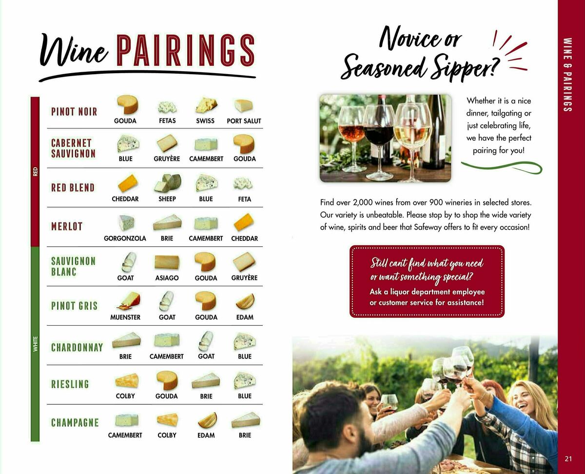 Safeway Entertaining Guide Weekly Ad from September 18