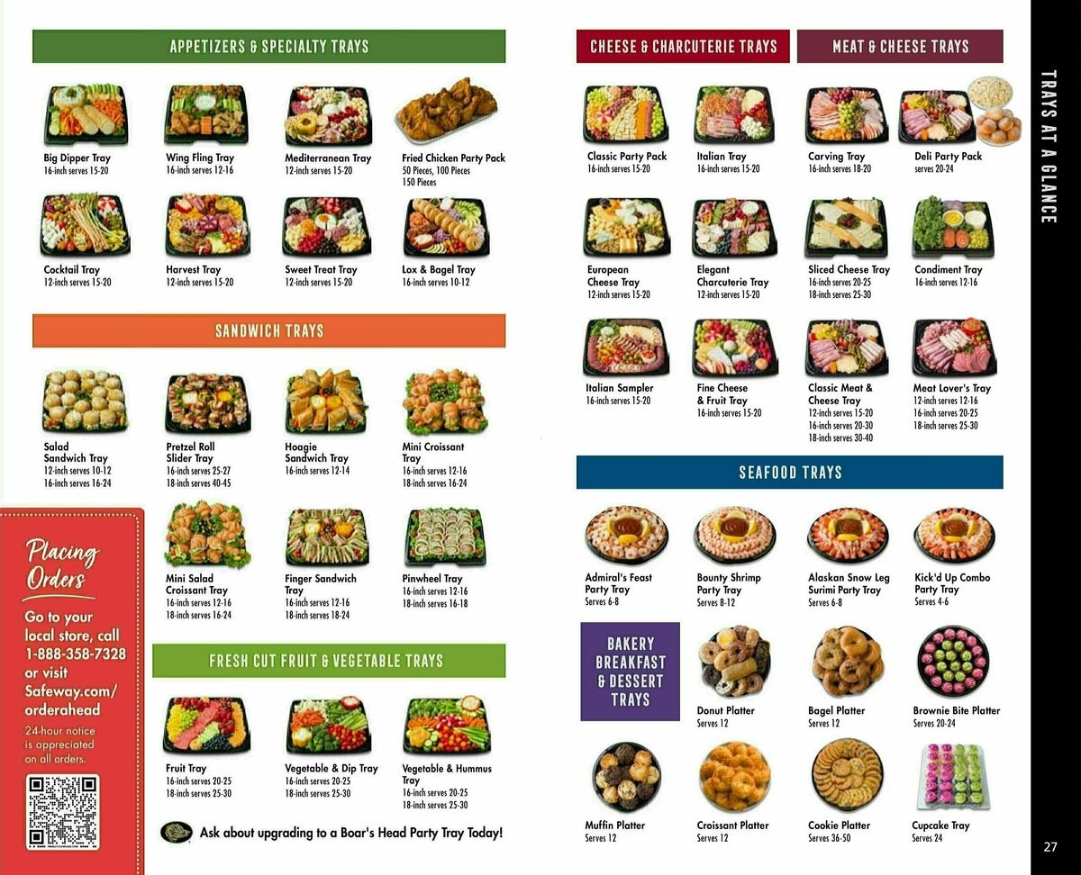 Safeway Entertaining Guide Weekly Ad from September 18