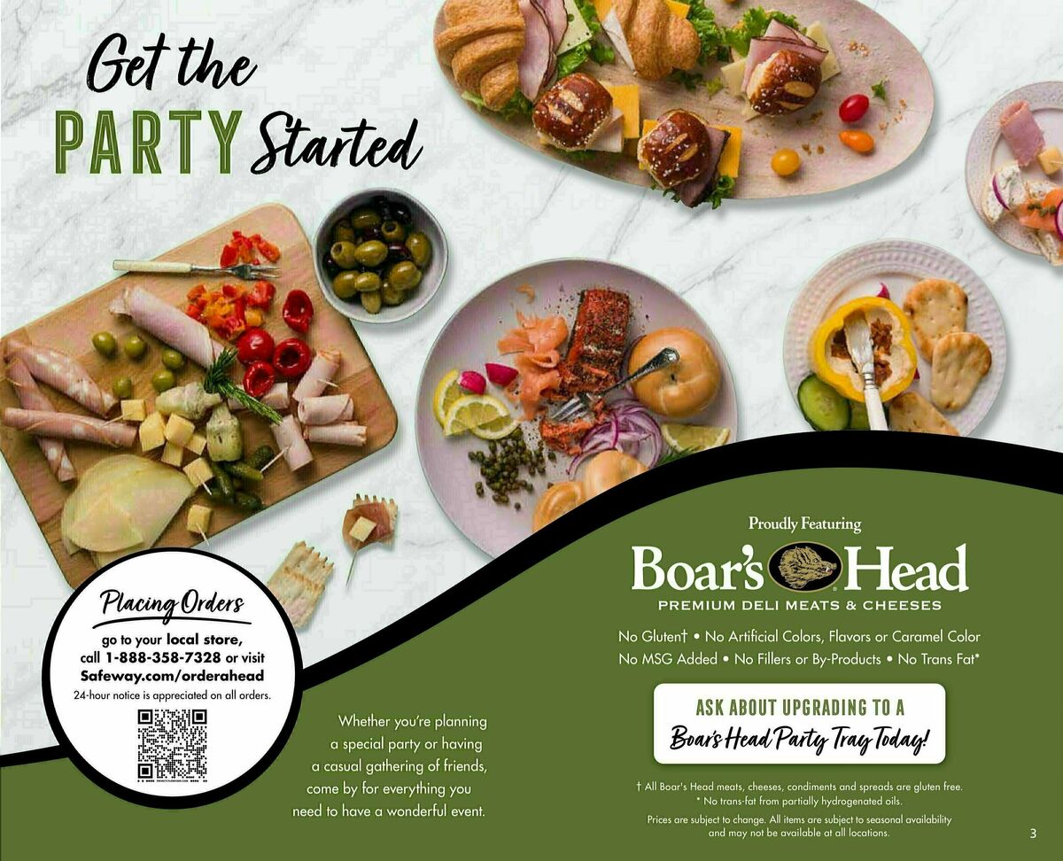 Safeway Entertaining Guide Weekly Ad from September 18