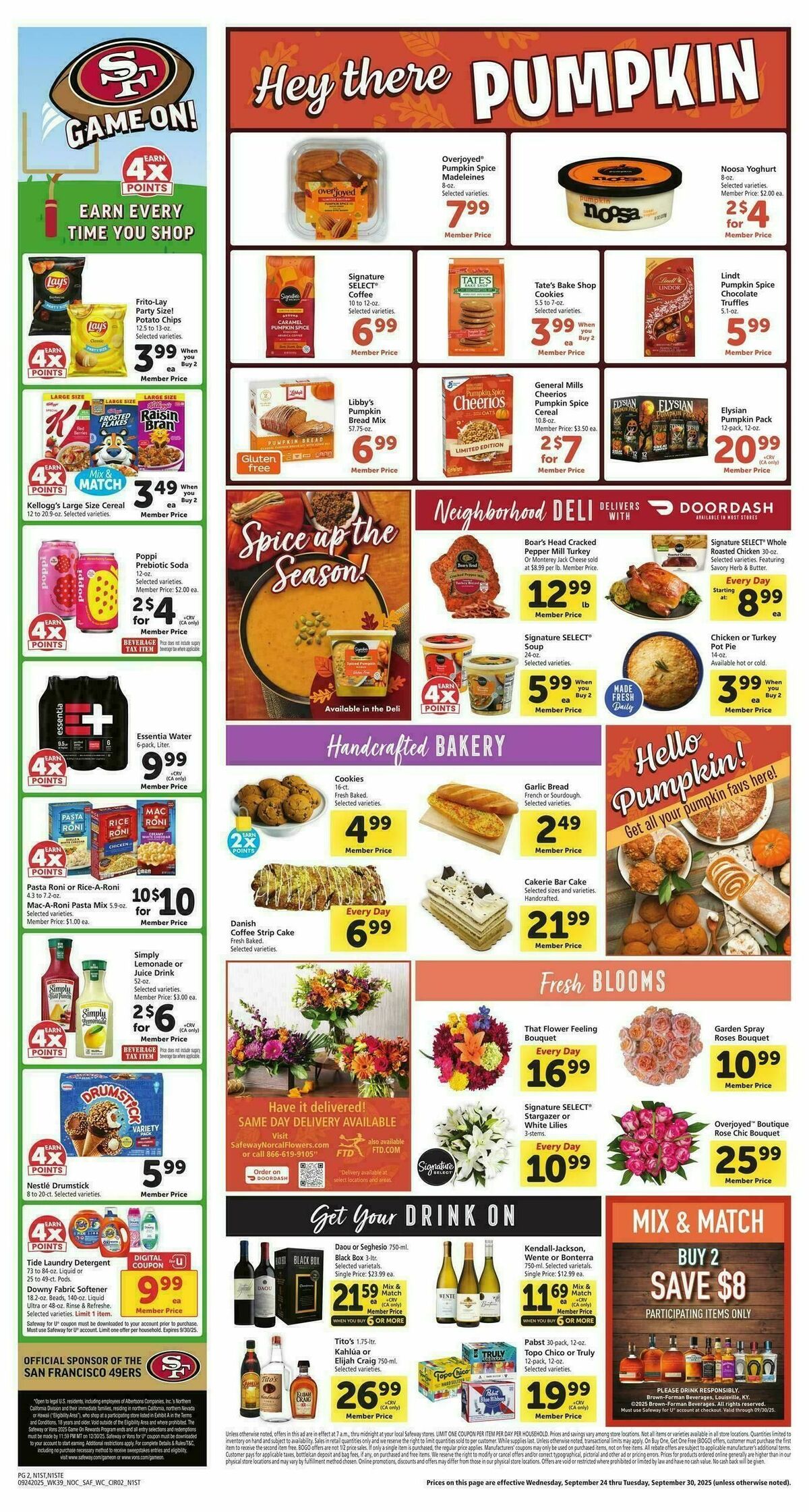 Safeway Weekly Ad from September 24