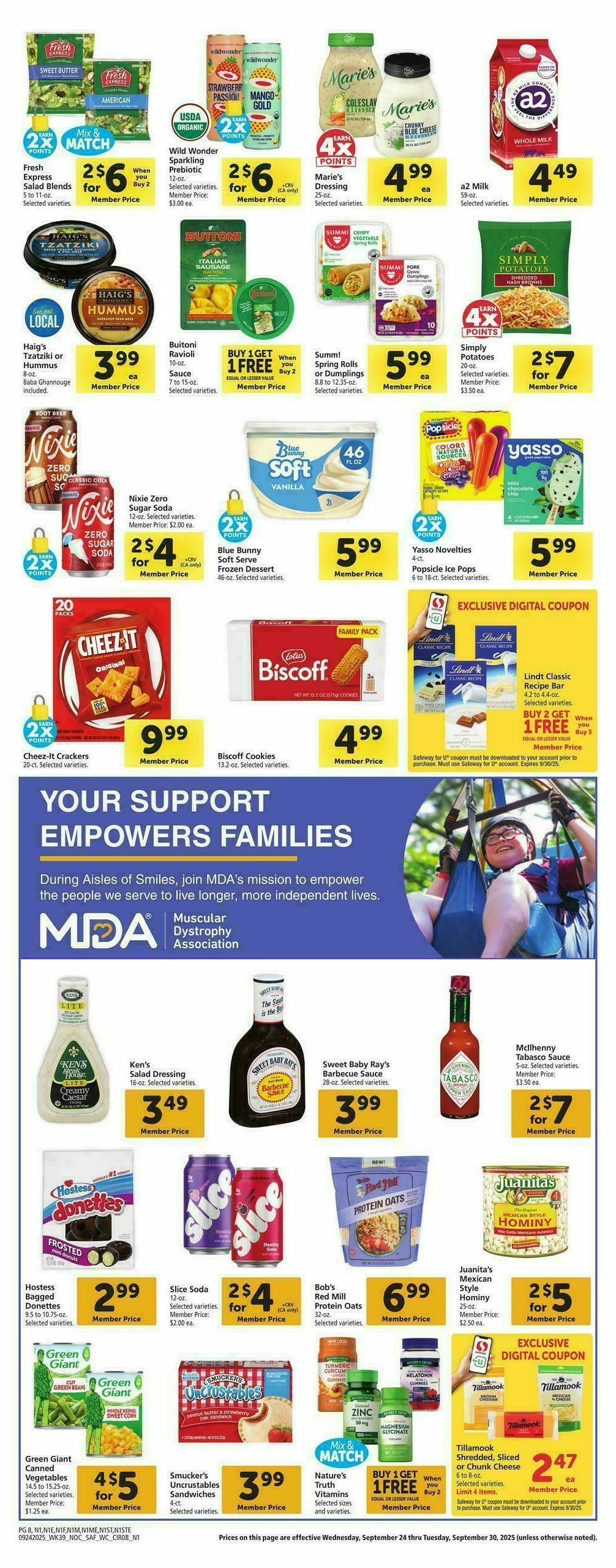 Safeway Weekly Ad from September 24