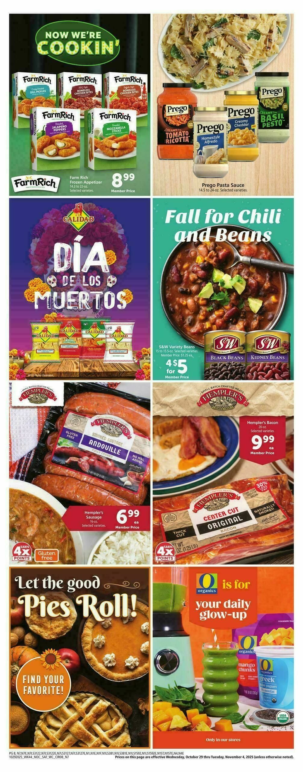 Safeway Weekly Ad from October 29
