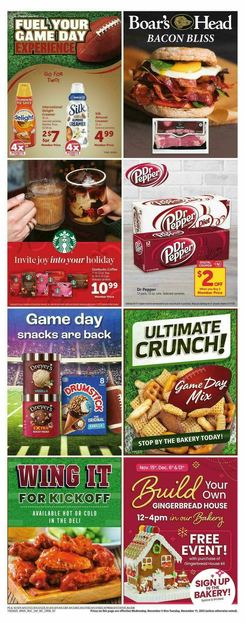 Safeway Weekly Ad from November 5