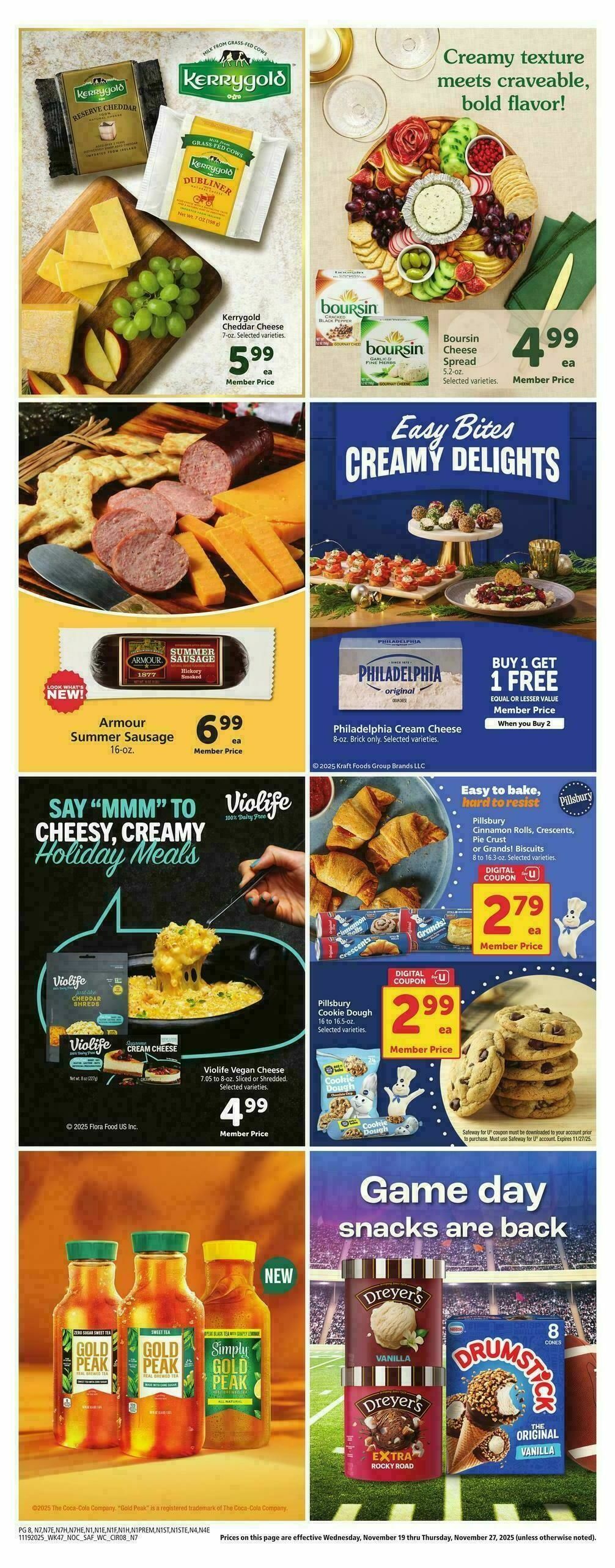 Safeway Weekly Ad from November 19
