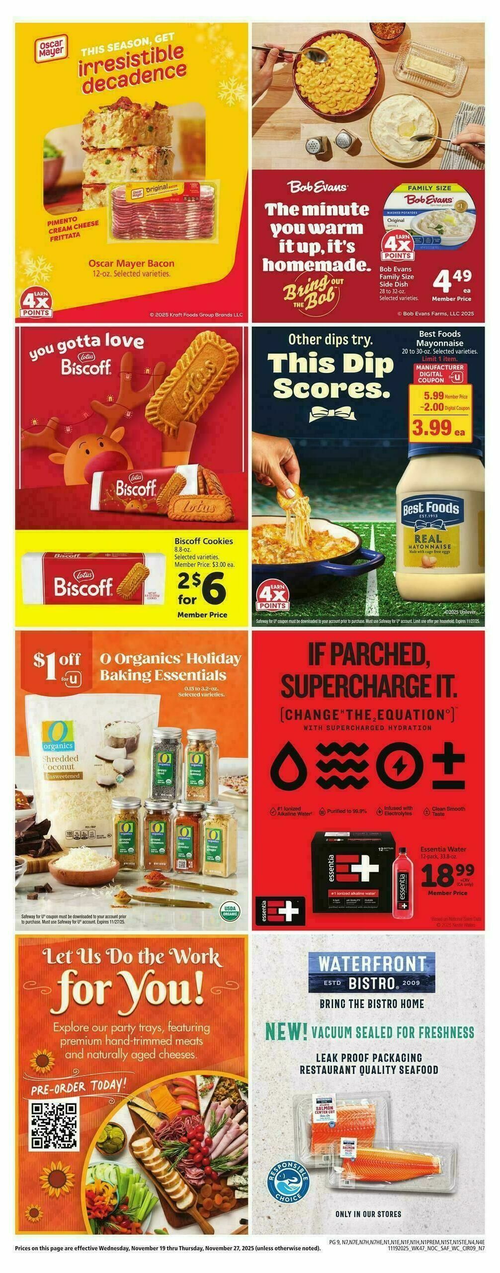 Safeway Weekly Ad from November 19