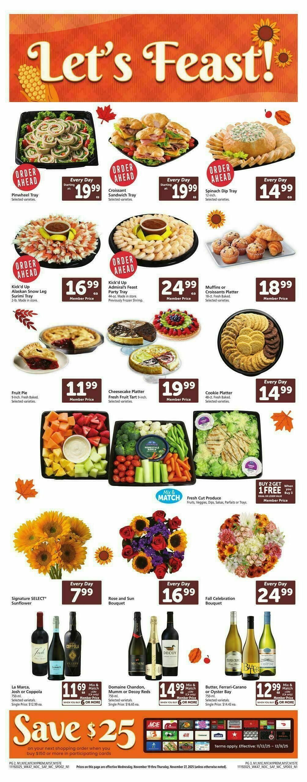 Safeway Weekly Ad from November 19
