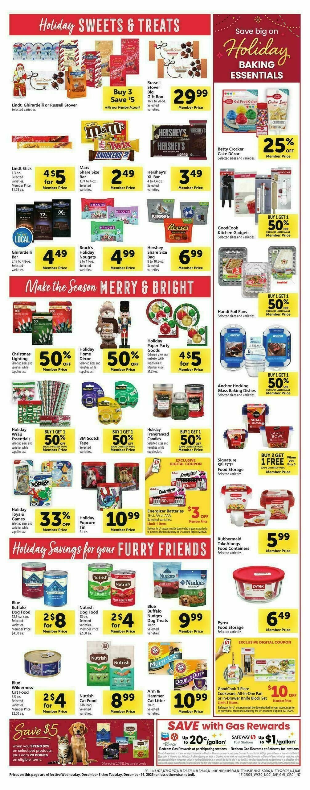 Safeway Weekly Ad from December 10