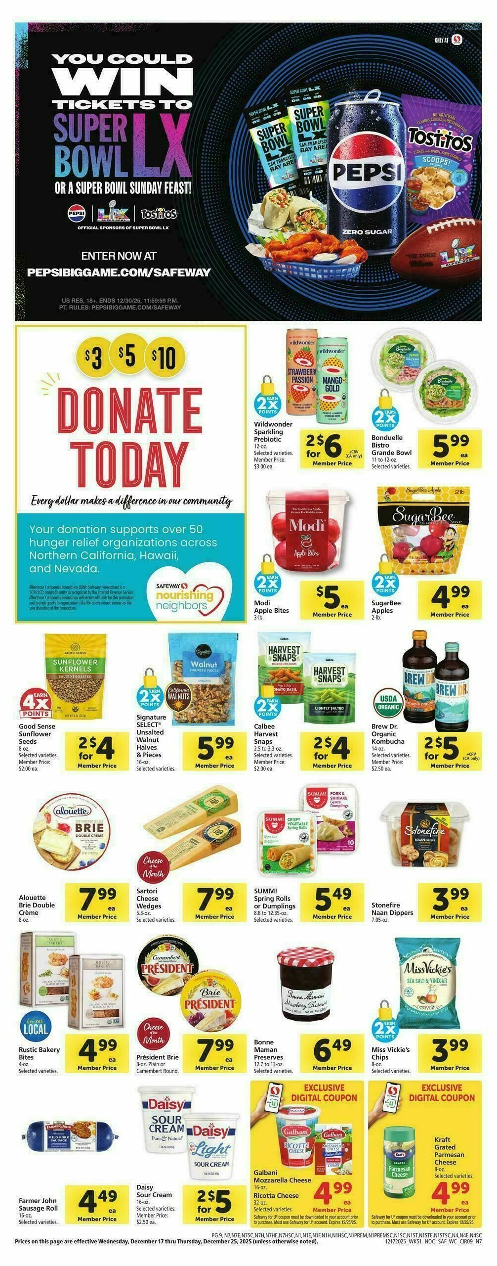 Safeway Weekly Ad from December 17