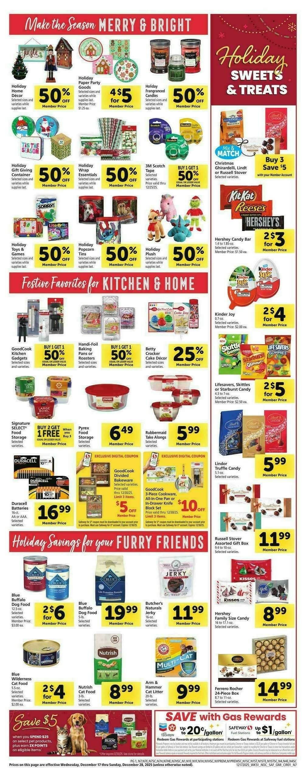 Safeway Weekly Ad from December 17