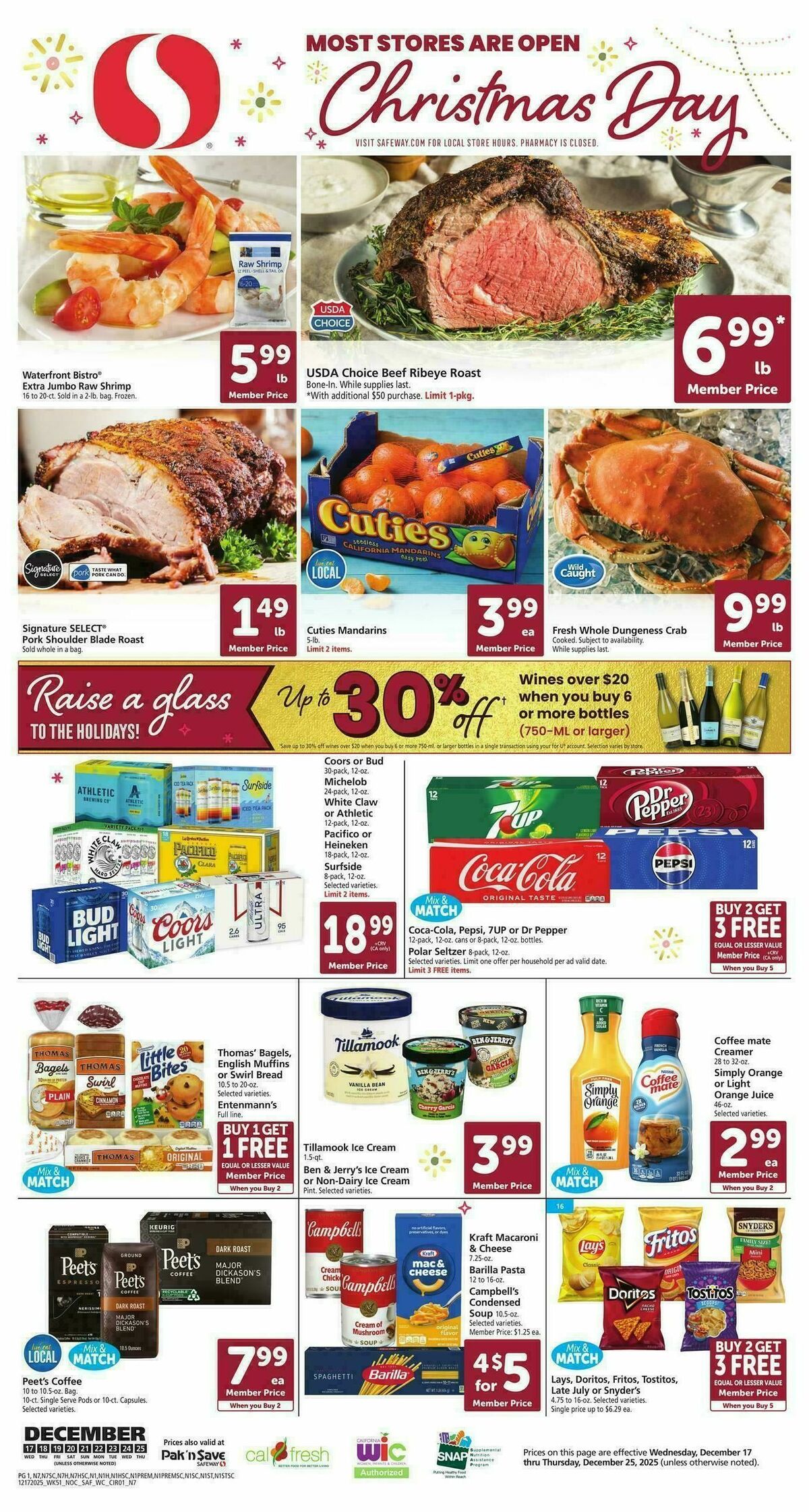 Safeway Weekly Ad from December 17