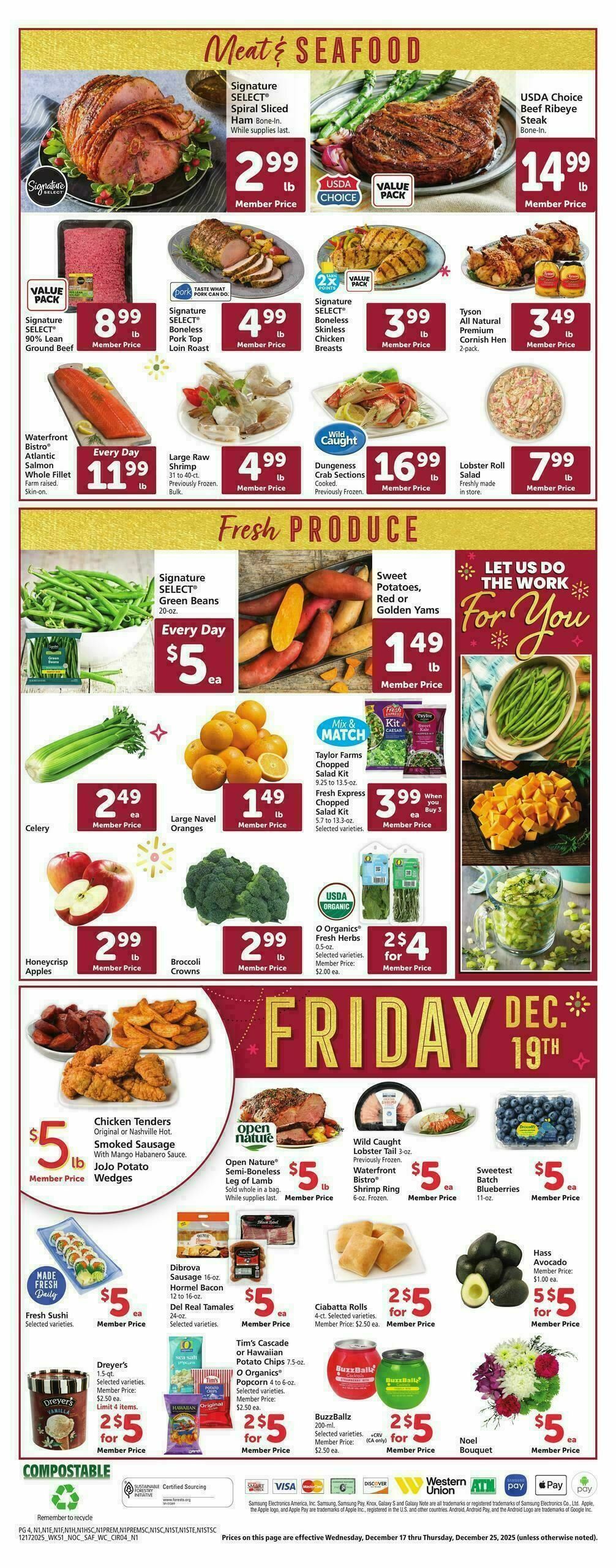 Safeway Weekly Ad from December 17