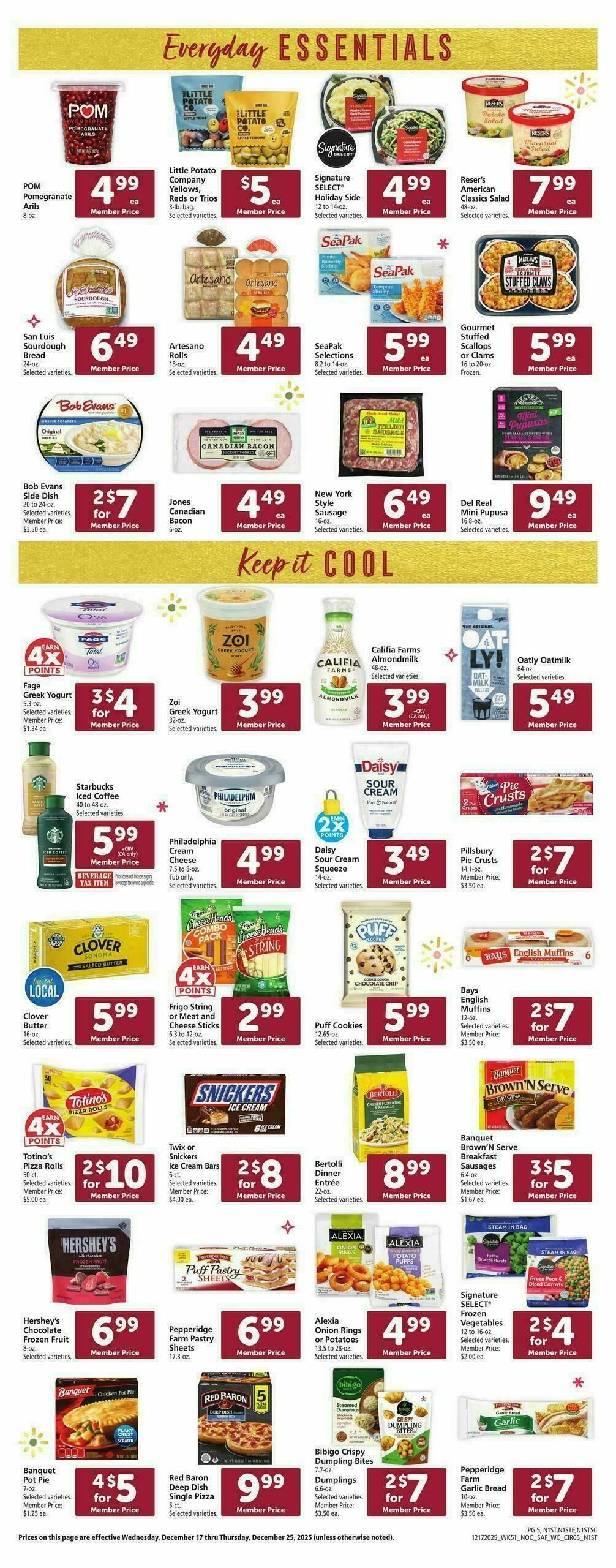 Safeway Weekly Ad from December 17
