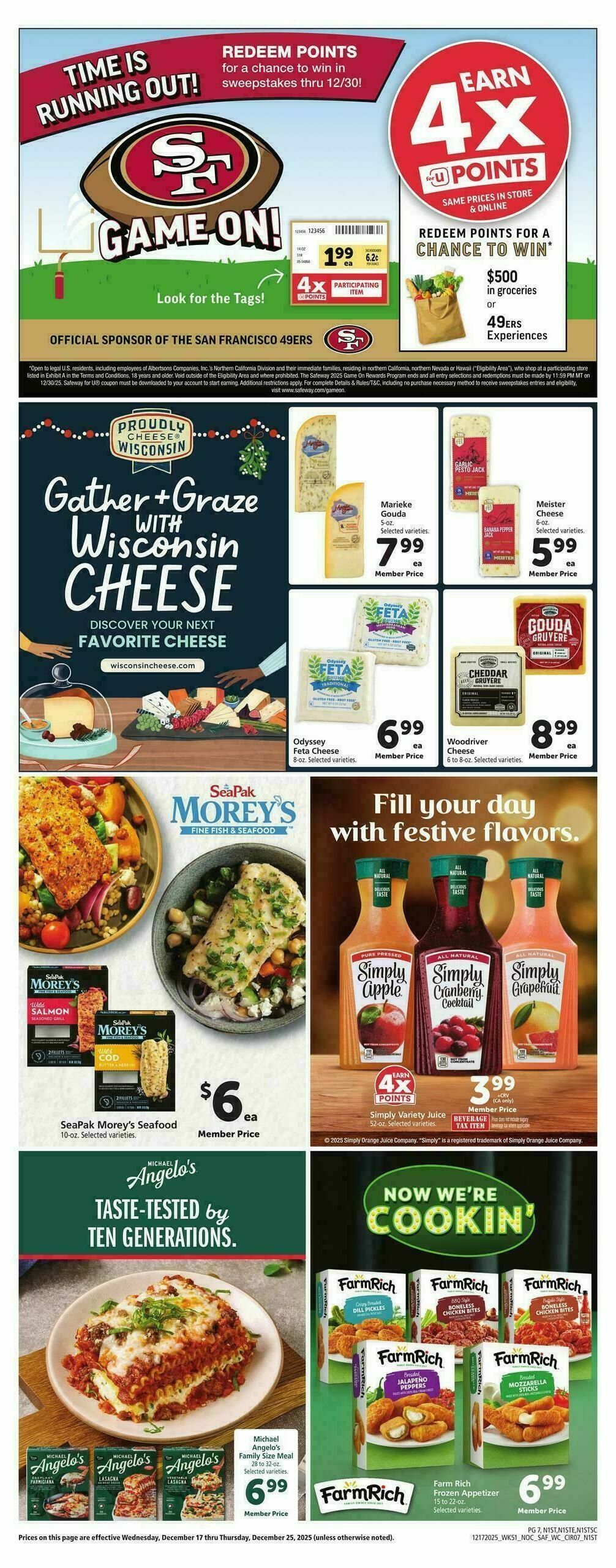 Safeway Weekly Ad from December 17