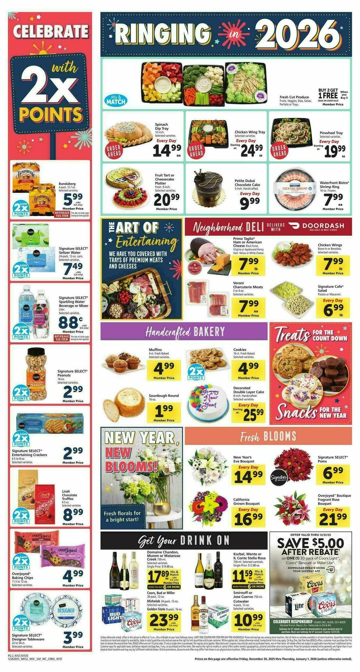 Safeway Weekly Ad from December 26