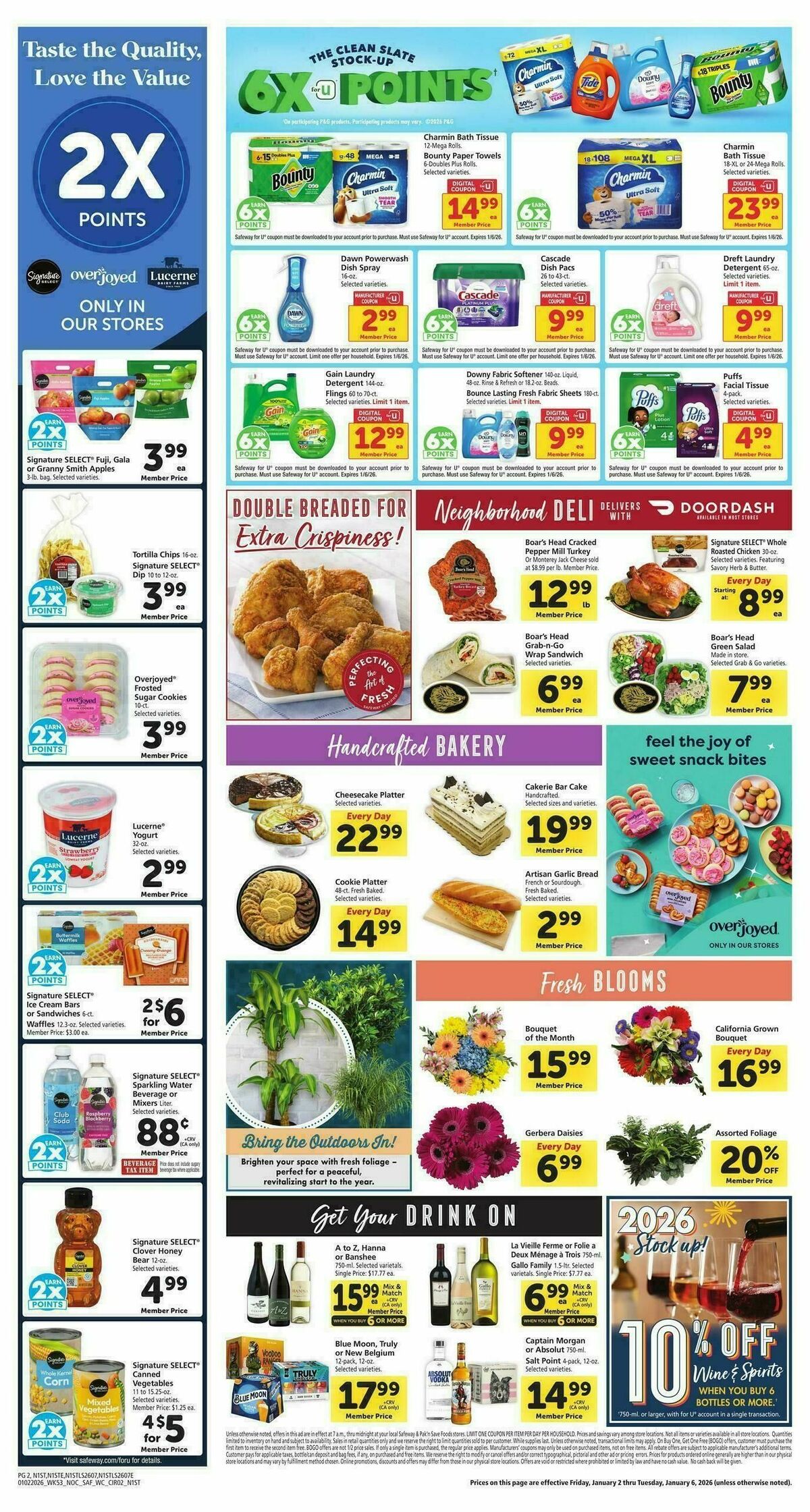 Safeway Weekly Ad from January 2