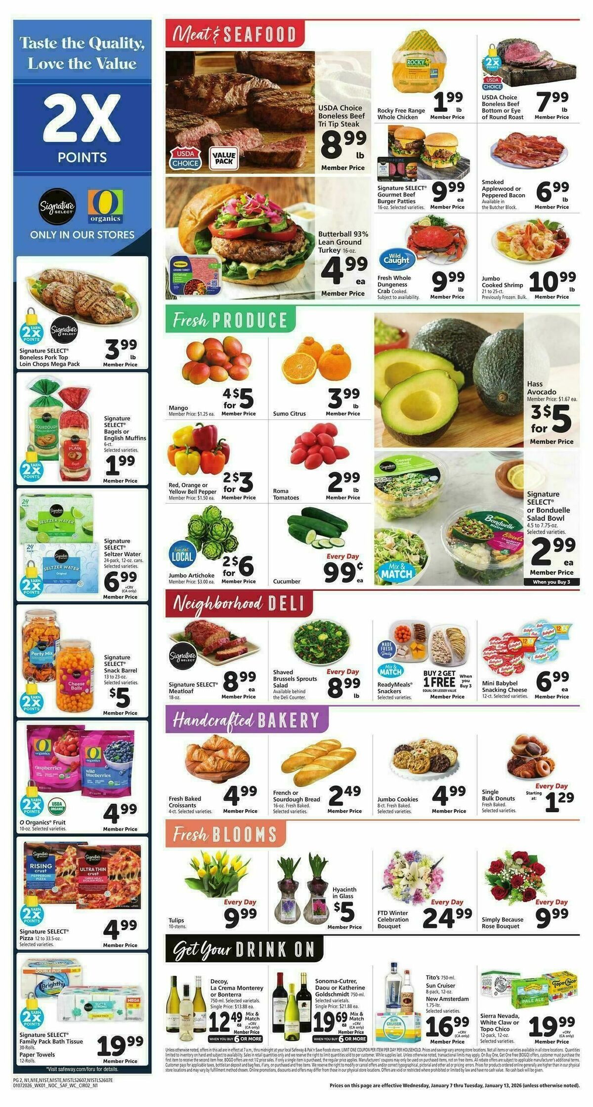 Safeway Weekly Ad from January 7