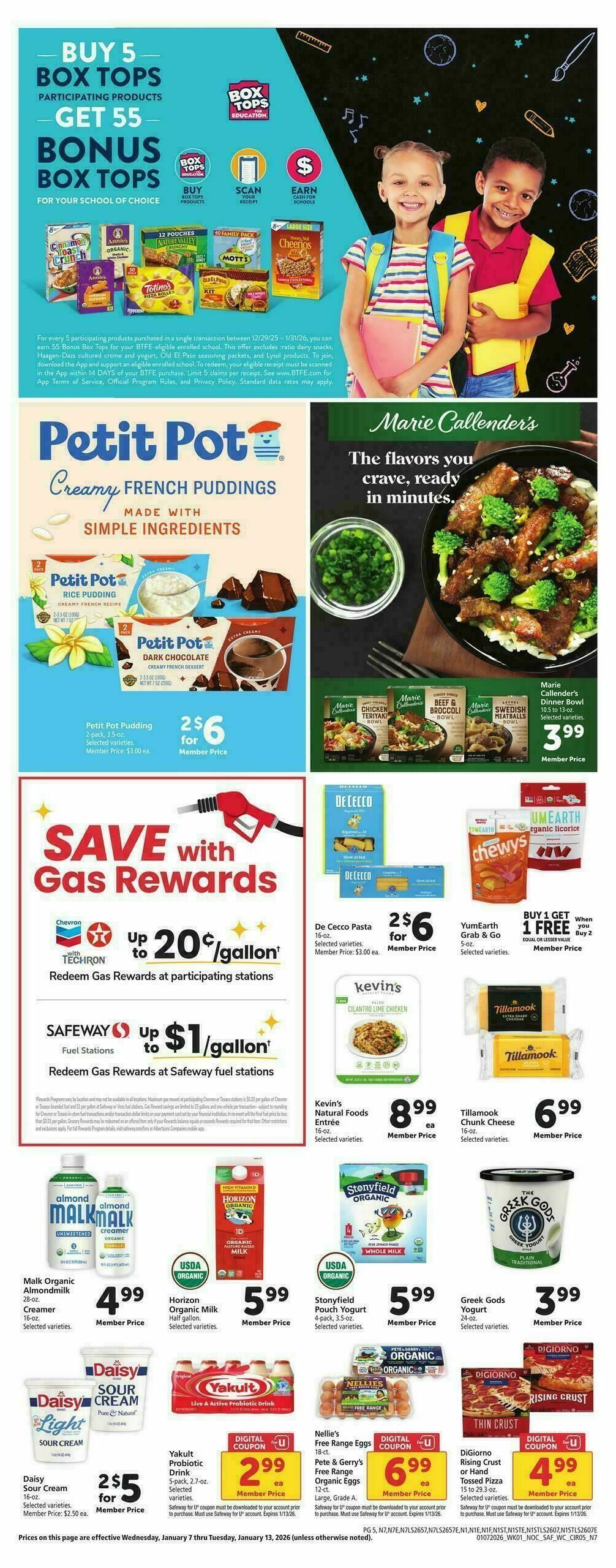 Safeway Weekly Ad from January 7