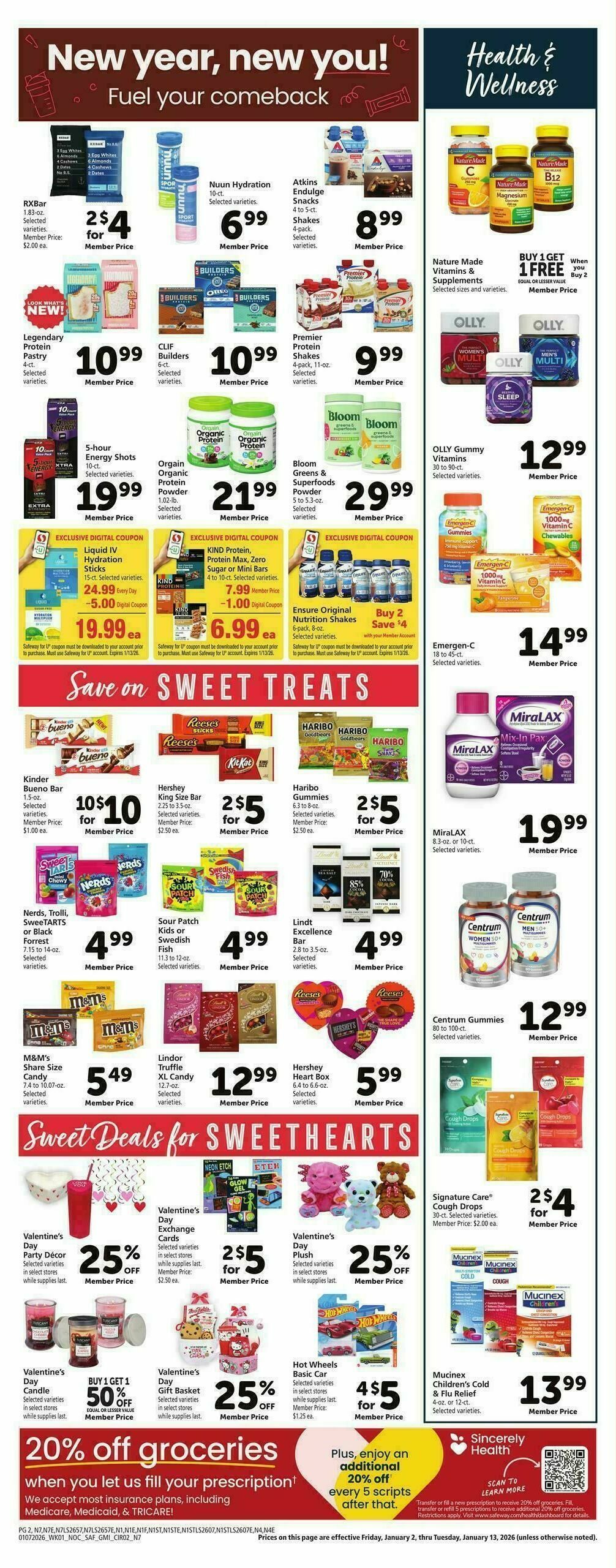 Safeway Weekly Ad from January 7