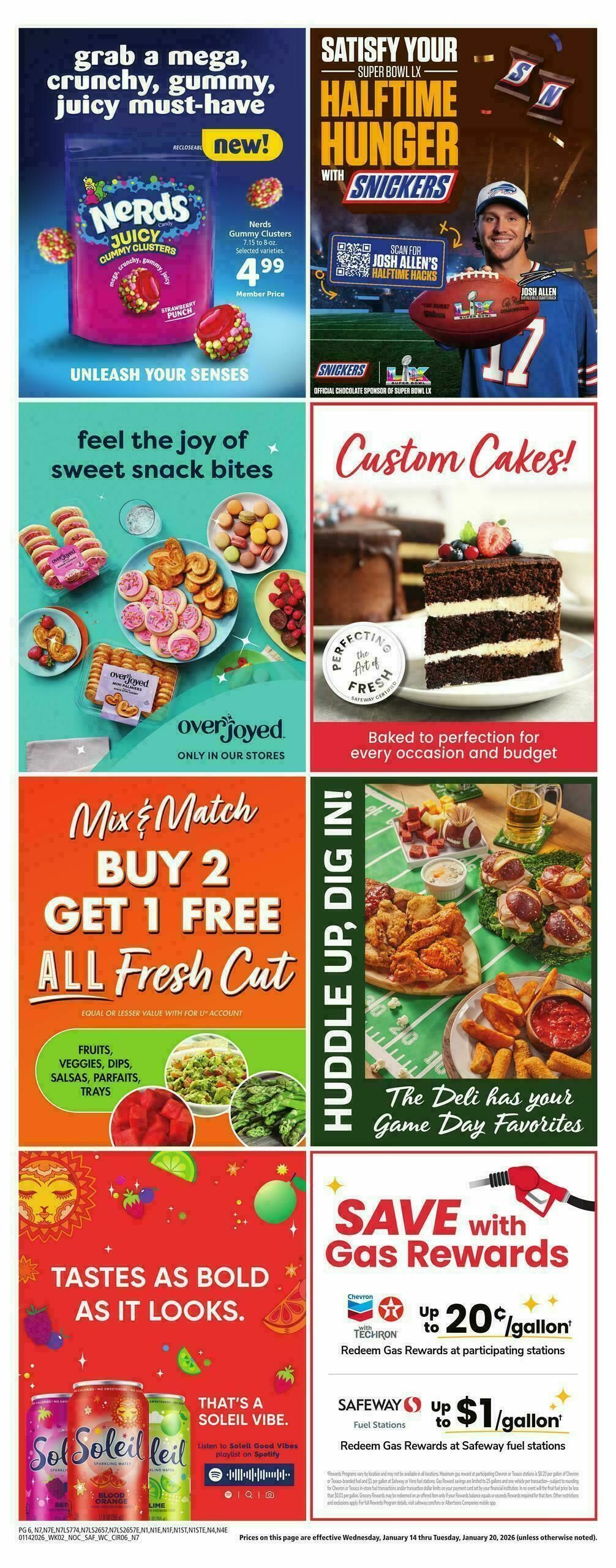 Safeway Weekly Ad from January 14