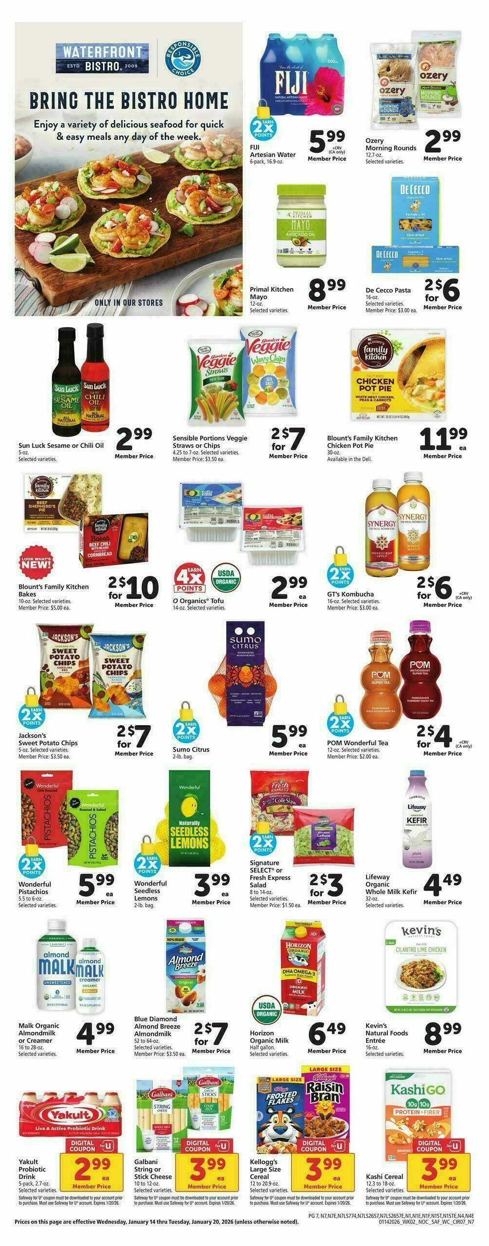 Safeway Weekly Ad from January 14
