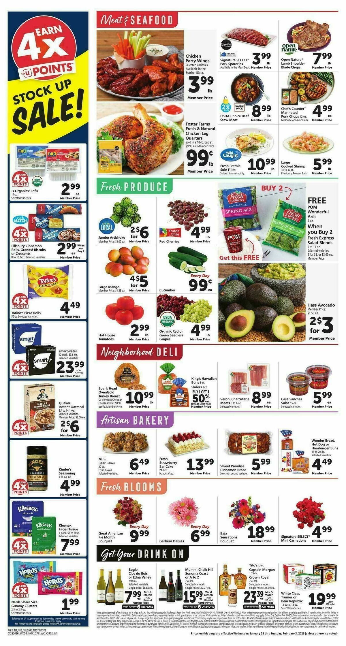 Safeway Weekly Ad from January 28