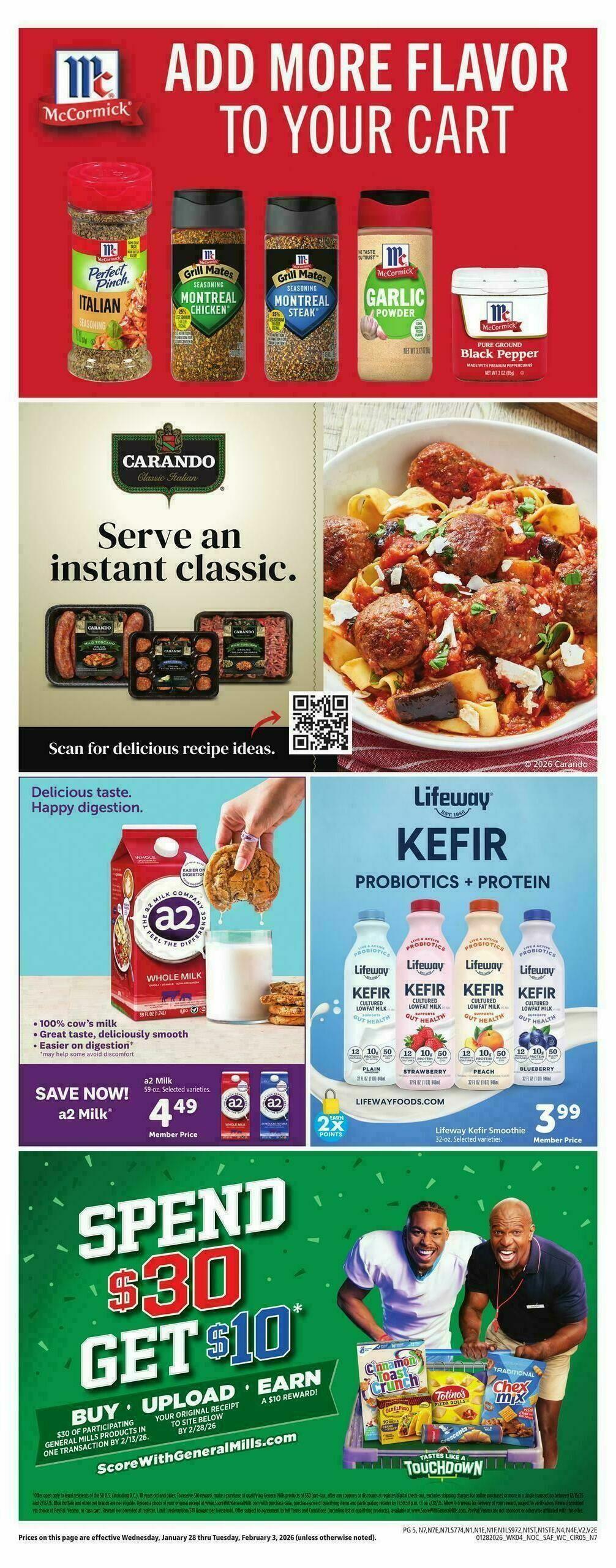Safeway Weekly Ad from January 28