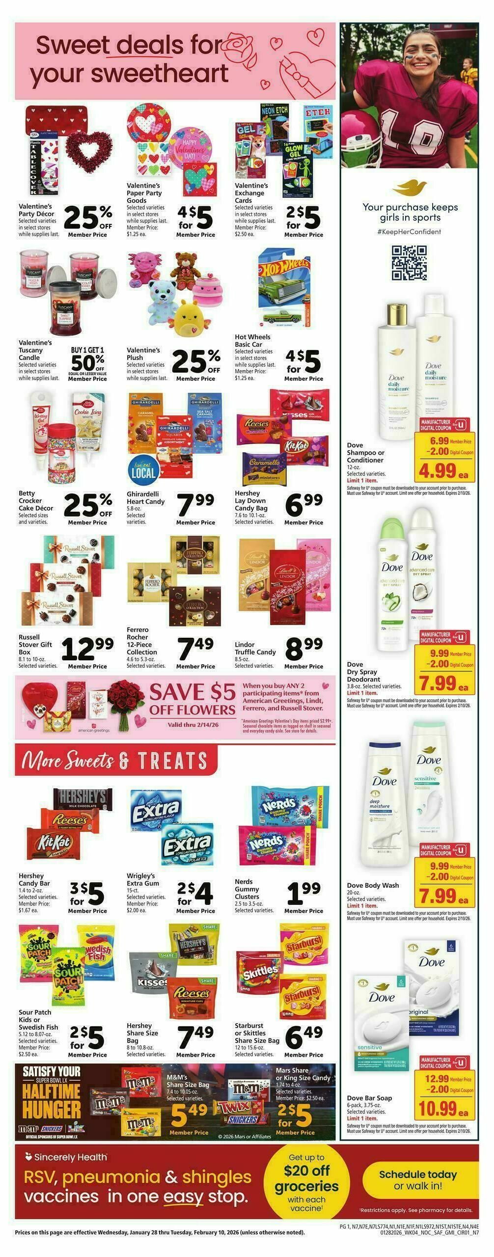 Safeway Weekly Ad from January 28
