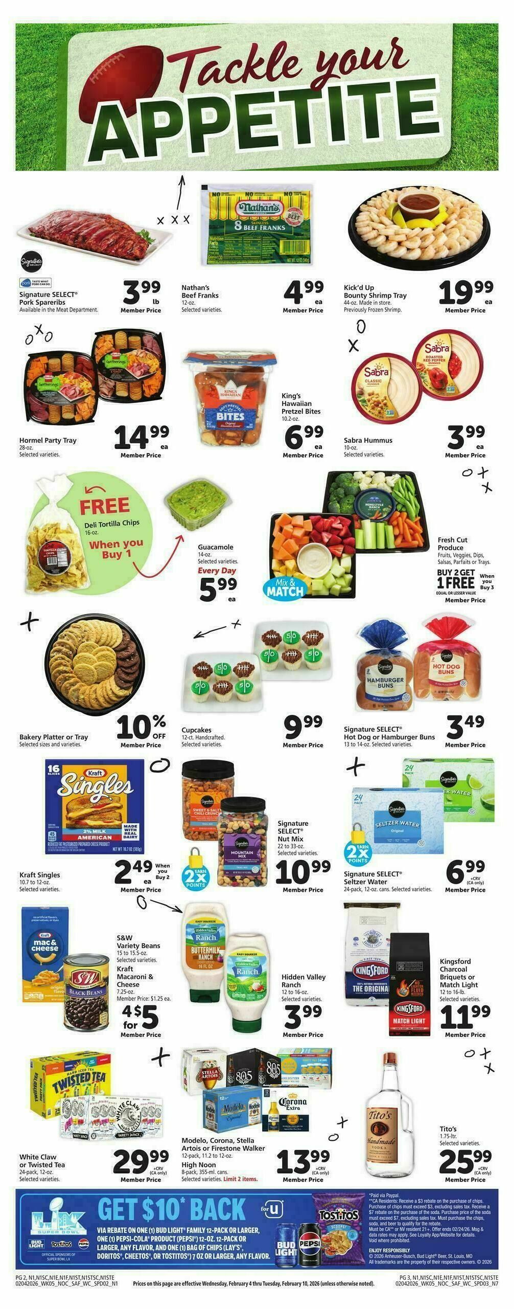 Safeway Weekly Ad from February 4