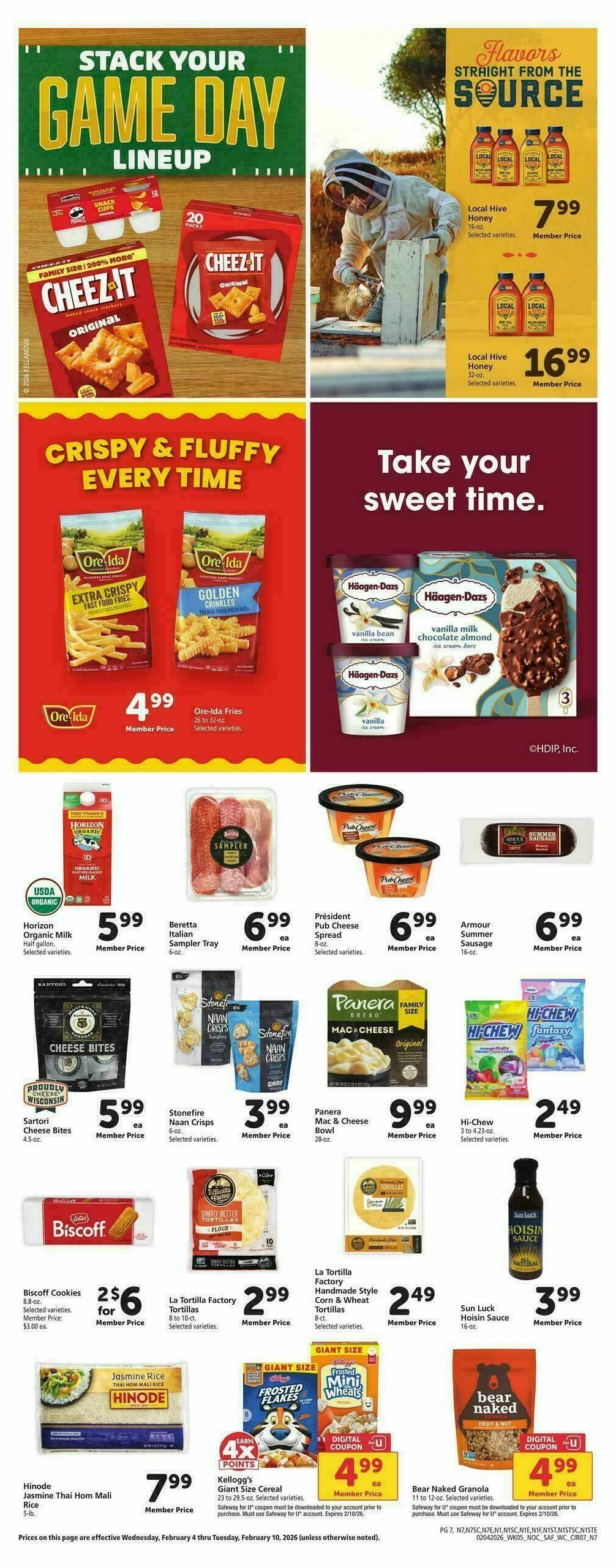 Safeway Weekly Ad from February 4