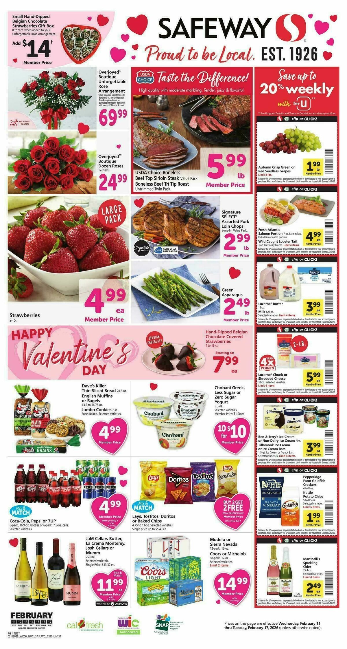 Safeway Weekly Ad from February 11
