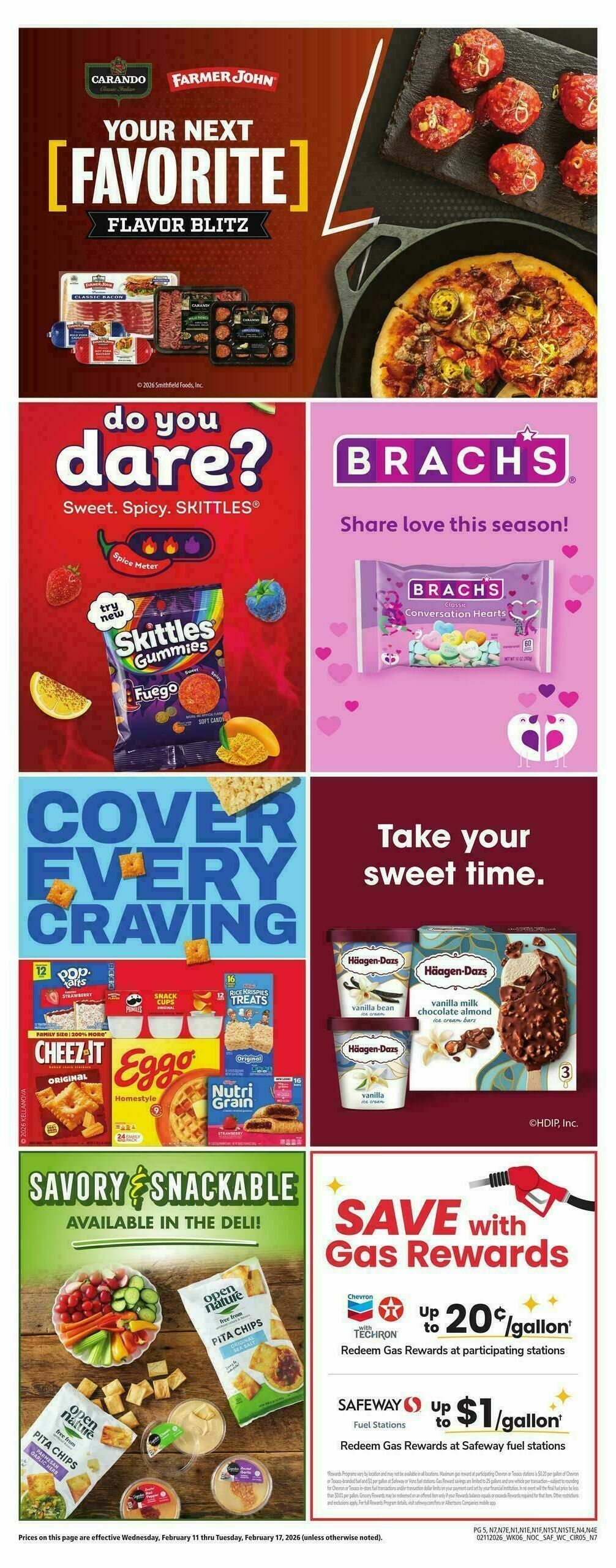 Safeway Weekly Ad from February 11