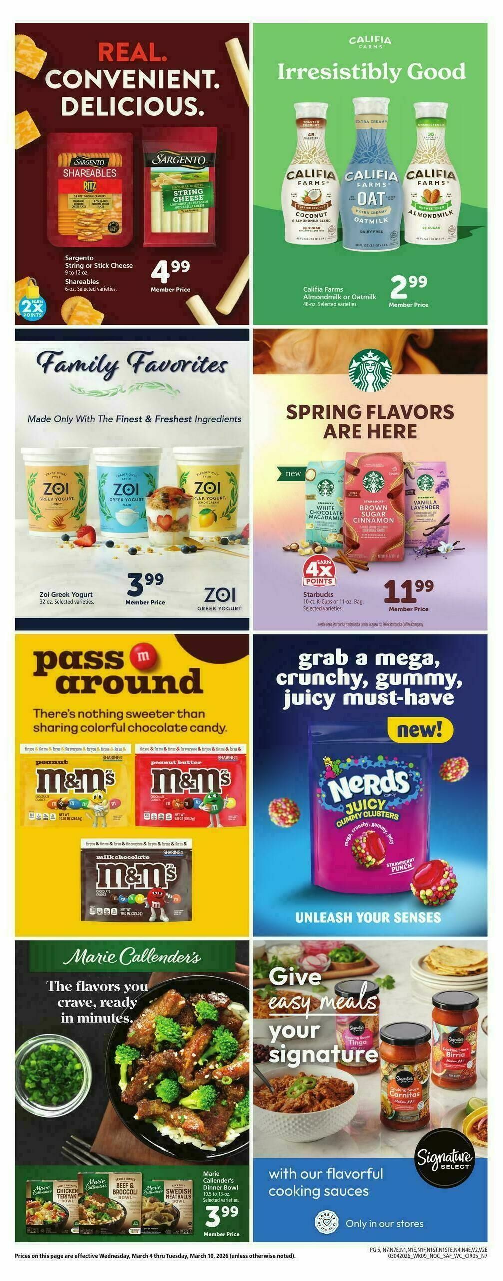 Safeway Weekly Ad from March 4