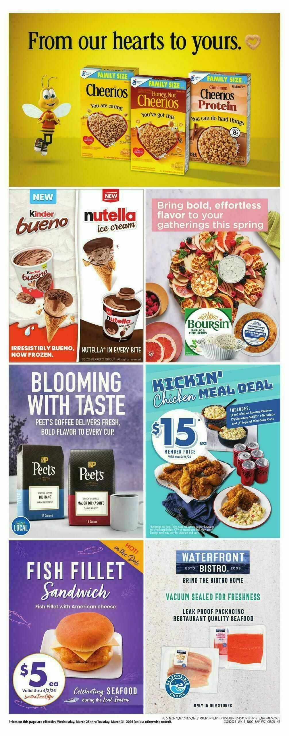 Safeway Weekly Ad from March 25