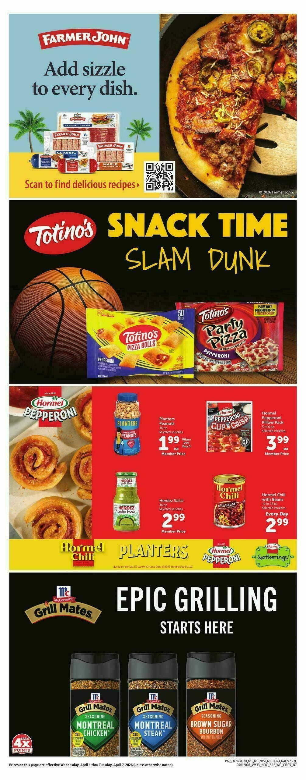 Safeway Weekly Ad from April 1