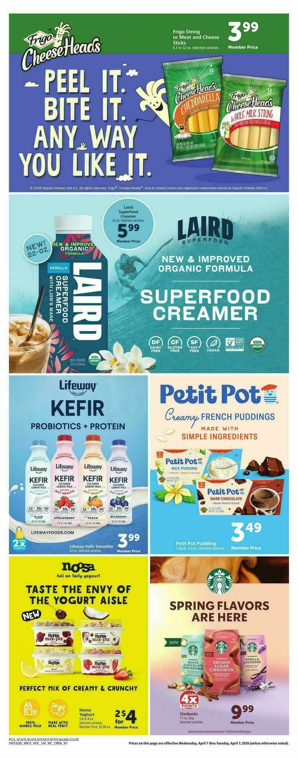 Safeway Weekly Ad from April 1