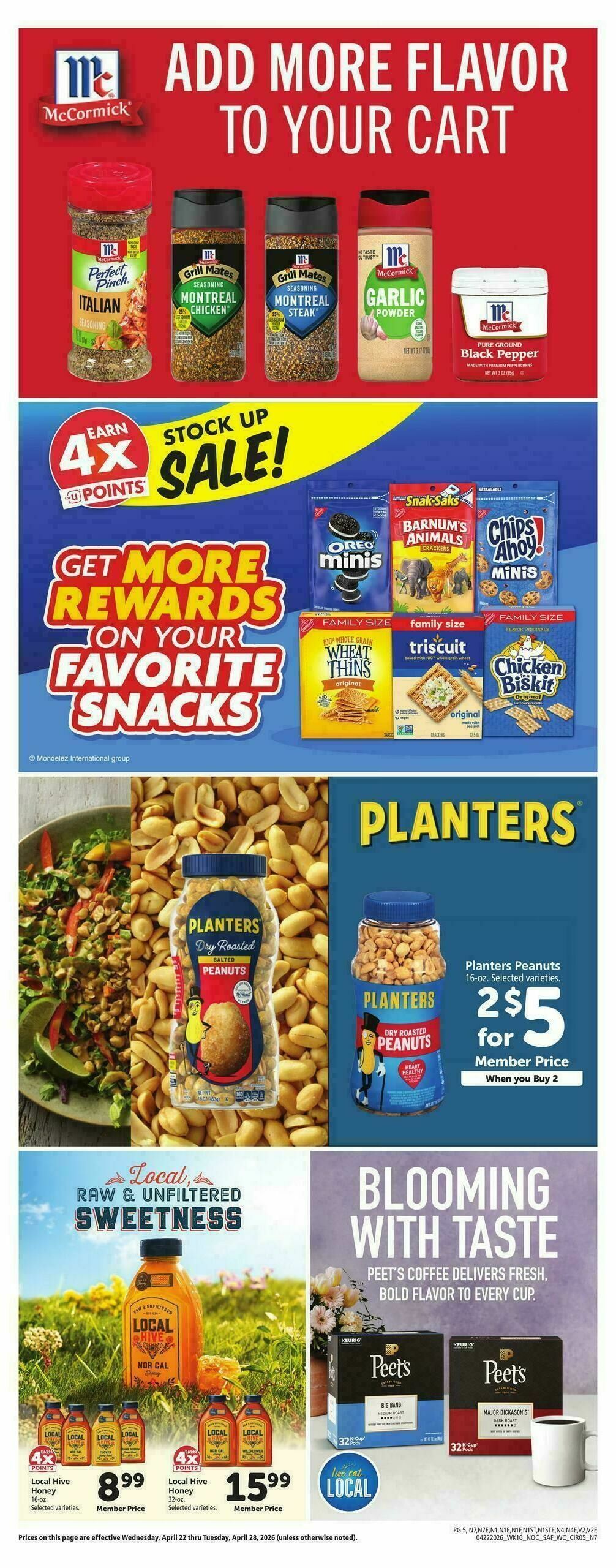 Safeway Weekly Ad from April 22