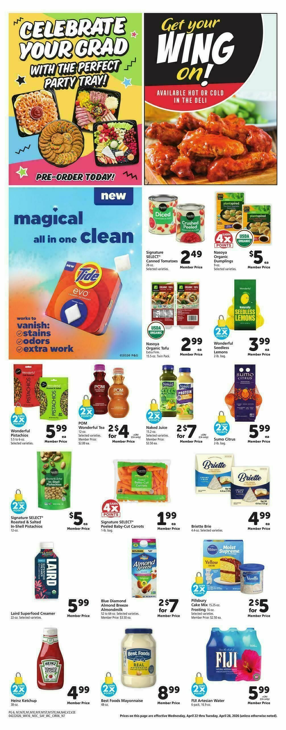 Safeway Weekly Ad from April 22