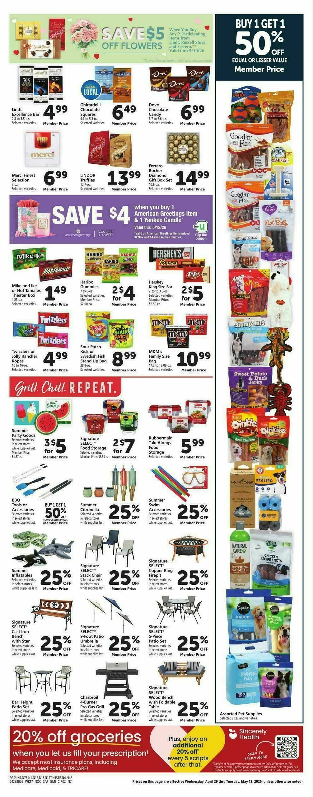 Safeway Weekly Ad from April 29