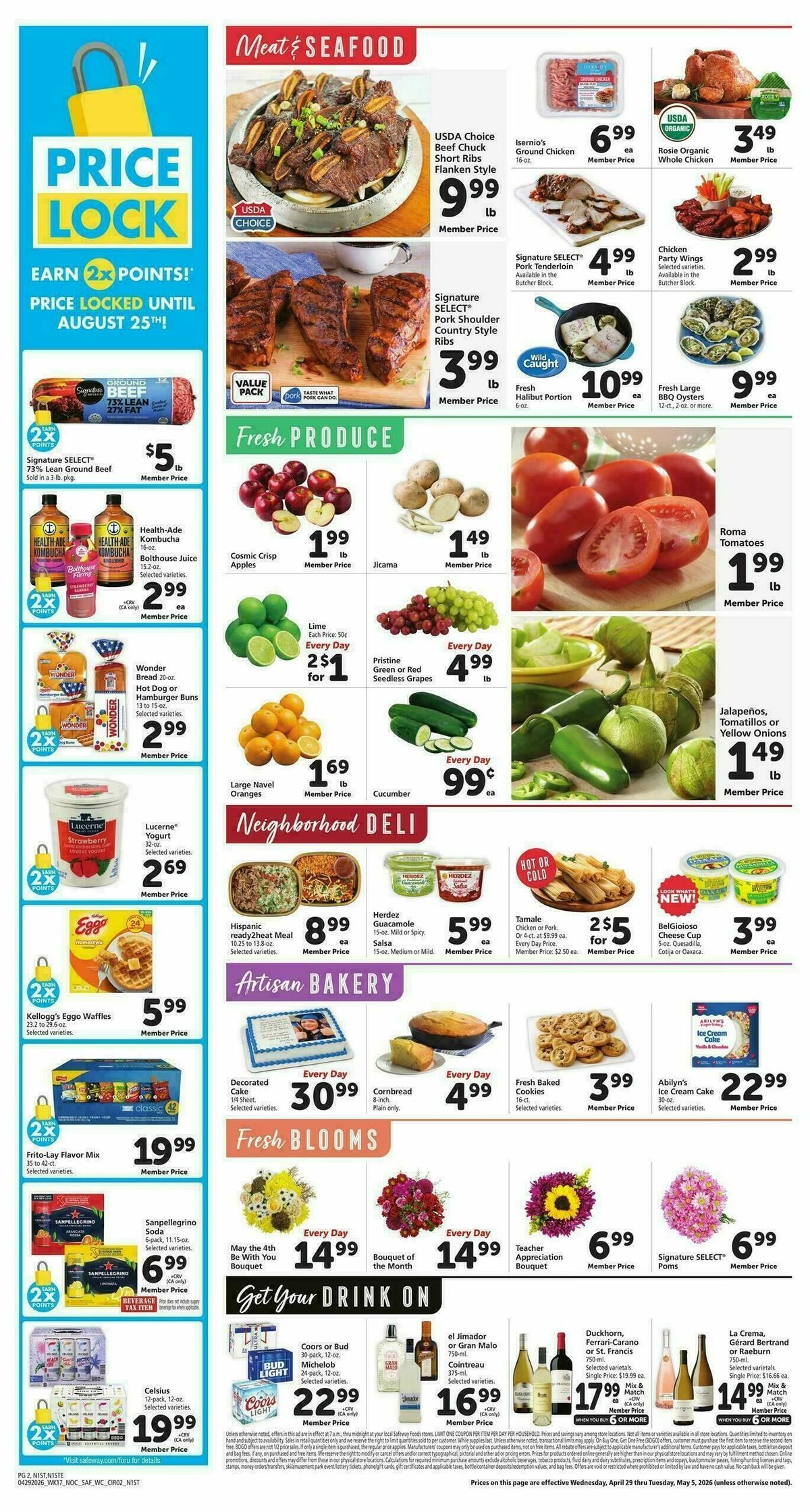 Safeway Weekly Ad from April 29